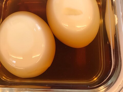 黄身がトロトロの煮卵♡